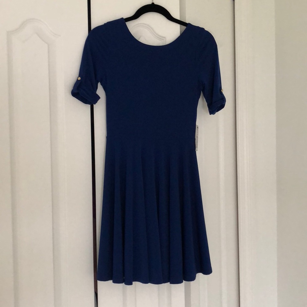 Express Royal Blue dress